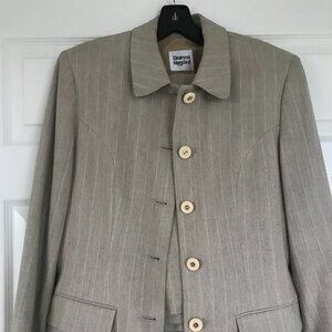 Suit by Bianca Nygard. From Runway in 2001, Toronto. Small